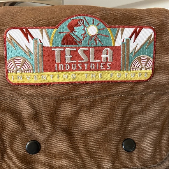 Rothco Tesla Industries crossbody map adventure bag. Embroidered patch. Military - Picture 3 of 16